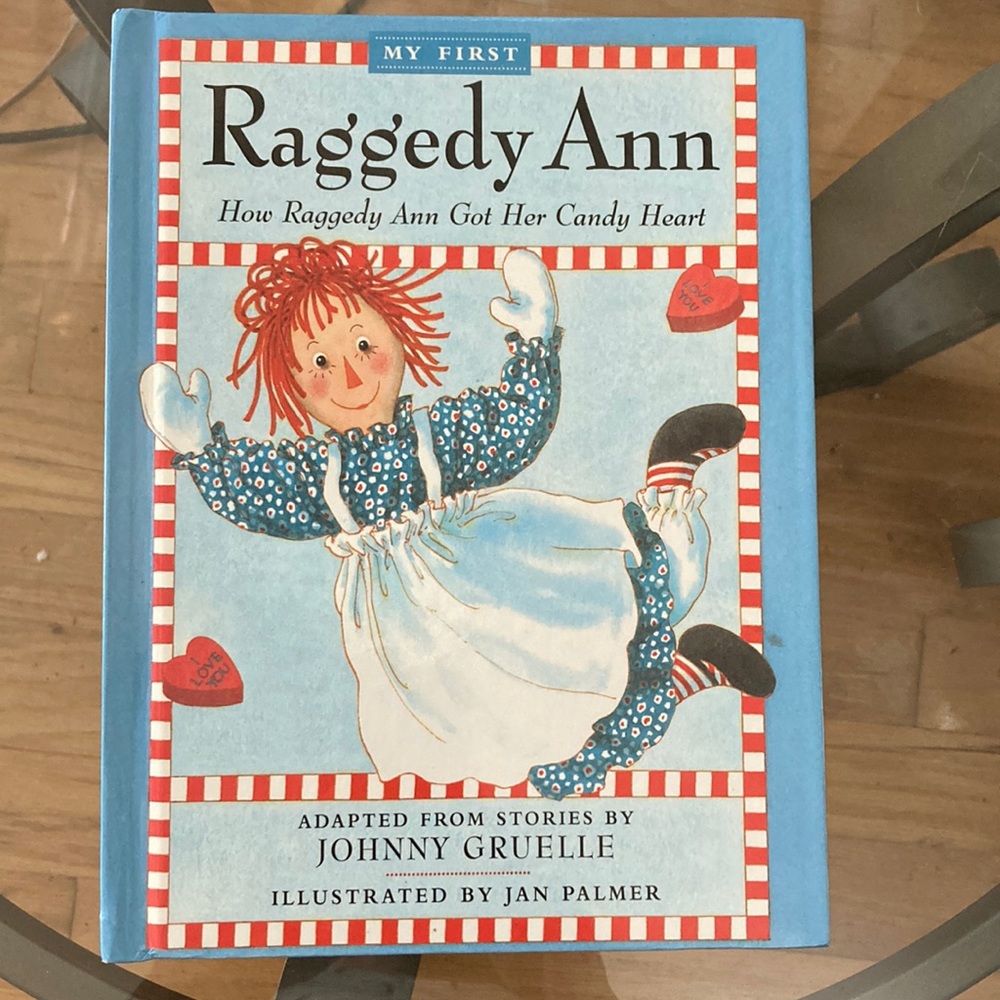 Raggedy Ann kids book how raggedy Anne got her candy heart